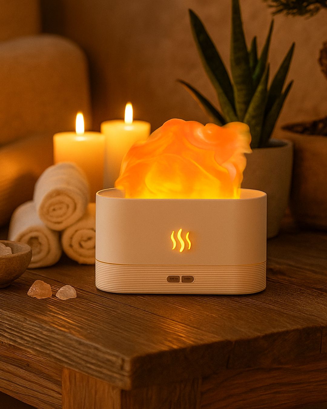 Difusor de Aceites Esenciales LED Humidificador